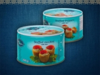 Gef&uuml;llte Zucchetti/ Peperoni