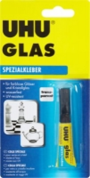 Glas Spezialkleber