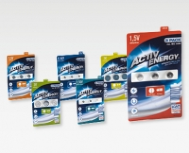 Aldi Suisse  ACTIV ENERGY® Knopfzellen-Batterien