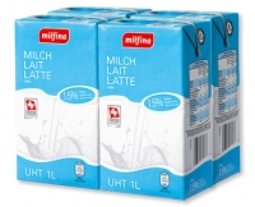 MILFINA Milch UHT CHF 3.99