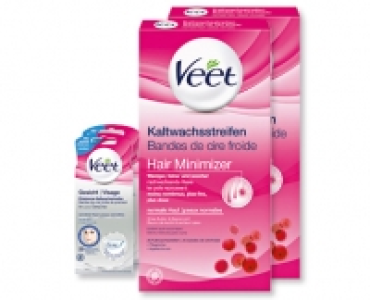 VEET Kaltwachsstreifen Gesicht/Beine