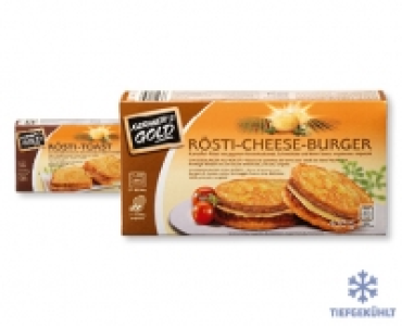 FARMERS GOLD Rösti-Toast/-Cheese-Burger CHF 3.99