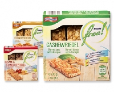 KNUSPERONE/ENJOY FREE Glutenfreie Riegel CHF 2.79