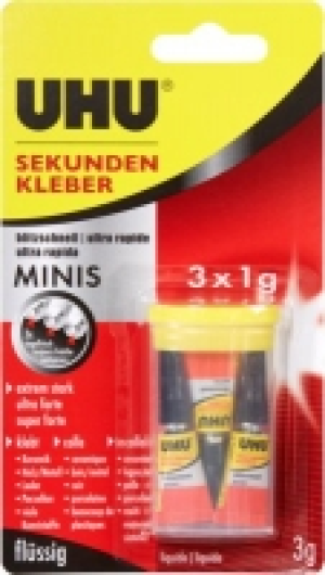 Sekundenkleber minis 3x1g CHF&nbsp;4.15