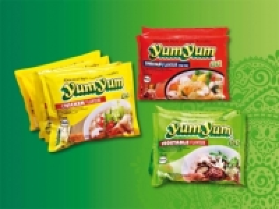 Yum Yum Asiatische Instant-Nudelsuppe