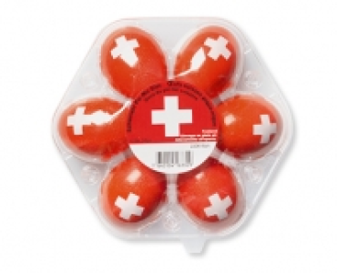 1. August-Eier, Freilandhaltung