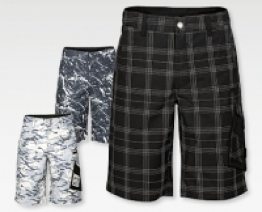 KINGCRAFT Herren-Arbeitsbermuda Allover-Print