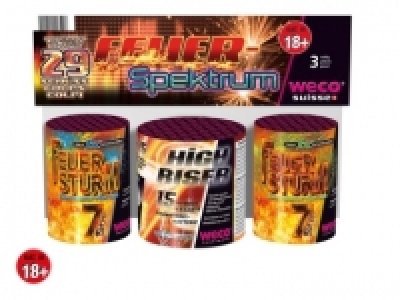 Feuerspektrum, 3-teilig CHF 11.95