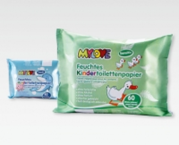 MYLOVE Feuchtes Kindertoilettenpapier