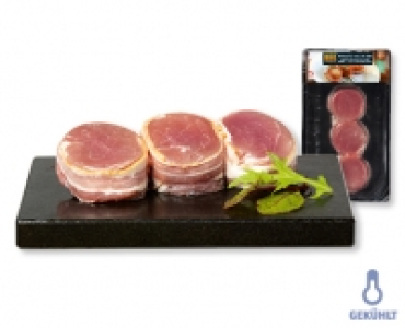 BBQ Schweinsfilet-Medaillon-Spiess mit Speck