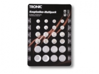 Knopfzellen-Multipack, 24-teillig