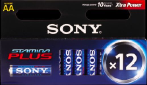 Sony Batterien Alkaline plus