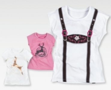 DER WILDSCHÜTZ ZÜNFTIGE TRACHTENMODE® Damen-Trachten-Shirt mit Fotodru