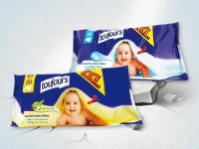 Baby Feuchttücher mit Gel- Lotion XXL CHF 1.35