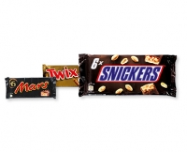 Mars/Twix/Snickers CHF 1.99