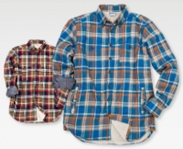 KINGCRAFT FASHION Herren-Arbeitsjacke mit Teddyfutter