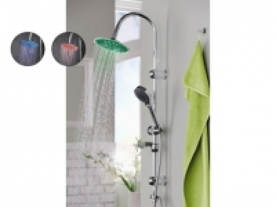 Wellness-Duschs&auml;ule mit LED Dieser Artikel ist nur in der Westschweiz