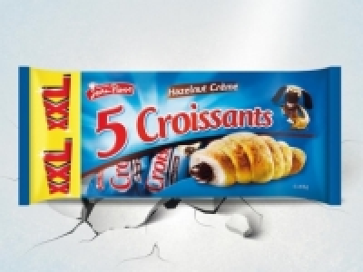 Croissant mit Nuss-Nougat-Füllung XXL