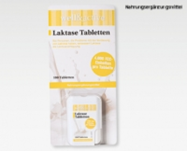 Aldi Suisse  WELL&ACTIVE Laktase-Tabletten