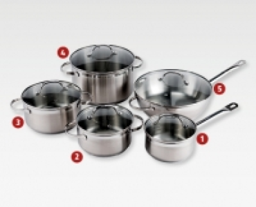 CROFTON® Kochtopf-Set, 10-teilig CHF 89.90