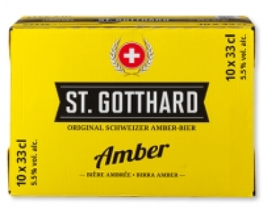 ST. GOTTHARD Schweizer Amber Bier CHF 7.99