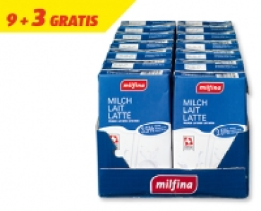 MILFINA Milch UHT CHF 11.25