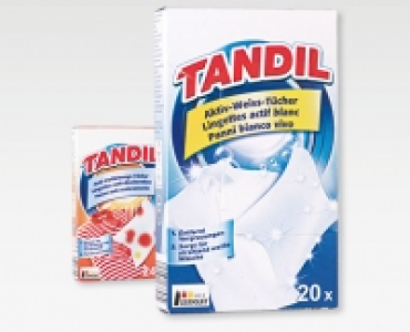 Aldi Suisse  TANDIL Anti-Verfärbungs-/Aktiv-Weiss-Tucher