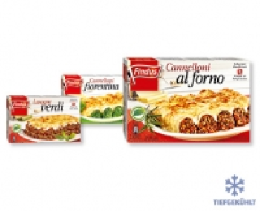 FINDUS® Lasagne verdi/Cannelloni fiorentina/Cannelloni al forno