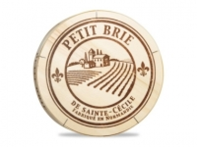 Brie-Torte in Holzschachtel
