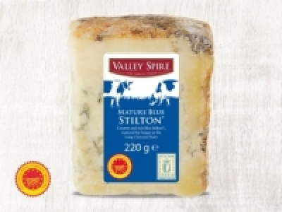 Reifer Stilton Blauschimmelkäse