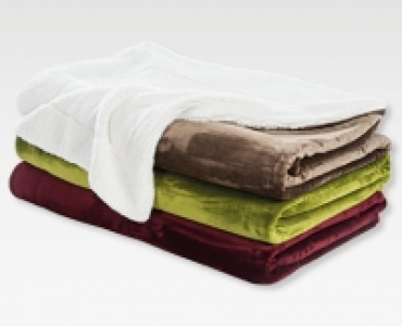 MY LIVING STYLE Teddyfleece-Decke