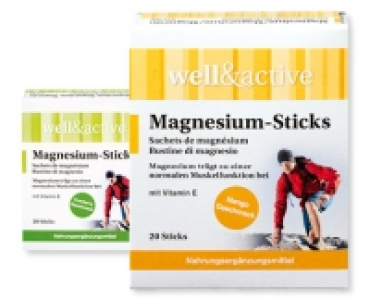 WELL&ACTIVE Magnesium-Sticks CHF 1.49