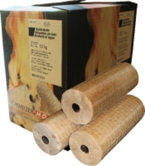 Holzbriketts 12 kg im Karton CHF 5.60
