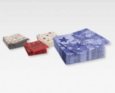 SOLO Weihnachtliche Servietten