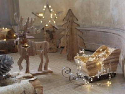 Dekofigur «Holz»