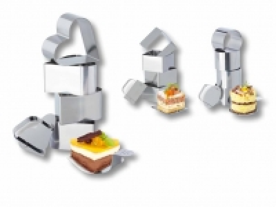 Dessert- und Speiseformen-Set, 6-teilig