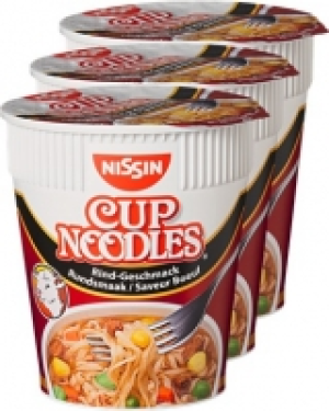 Nissin Cup Noodles Rindfleisch