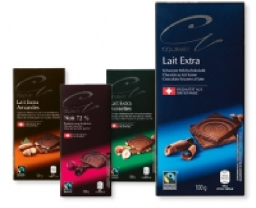GOURMET Fairtrade Max Havelaar Schweizer Schokolade