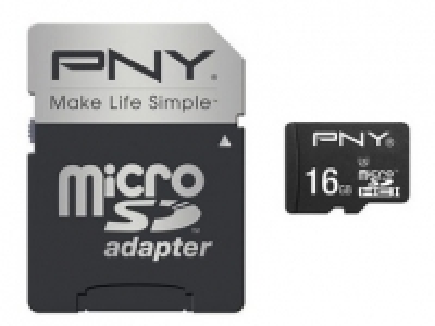 PNY microSDHC Card 16GB Turbo Performance UHS-I U3