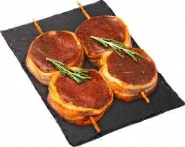 Denner Hirschmedaillonspiess mit Speck