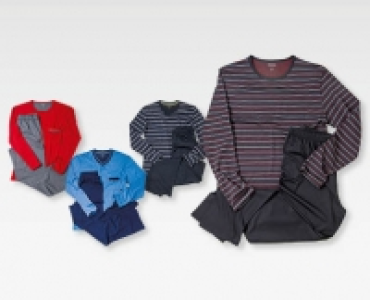 BODY SPORT Herren-Mikrofaser-Pyjama