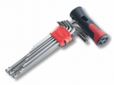 Kugelkopf-Stiftschlüssel-Set, 11-teilig