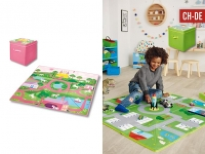 Lidl  2-in-1 Spielteppich und Aufbewahrungsbox