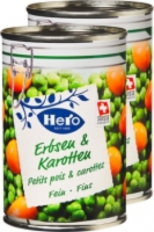 Hero Erbsen und Karotten