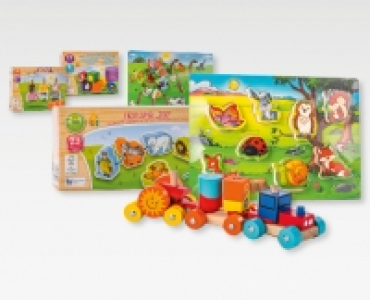 TOYLINO Kleinkinder-Holzspiele CHF 7.99