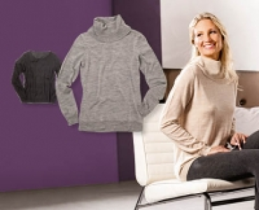 BLUE MOTION Damen-Merino-Pullover