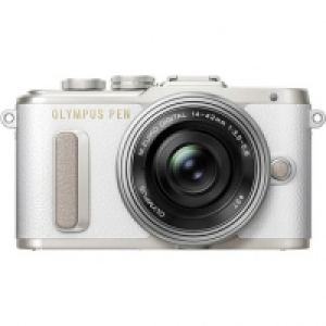Olympus PEN E-PL8 Pancake Zoom weiss