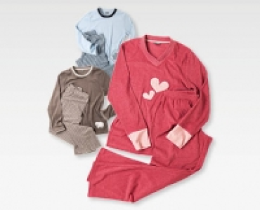 DISSIMIO Damen-Frottee-Pyjama CHF 14.99