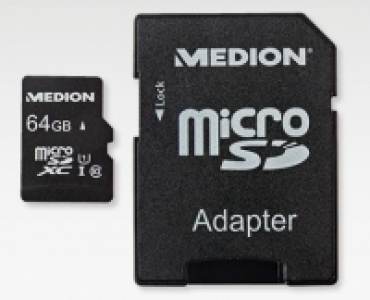 MEDION&reg; Mikro-SD-Karte 64 GB