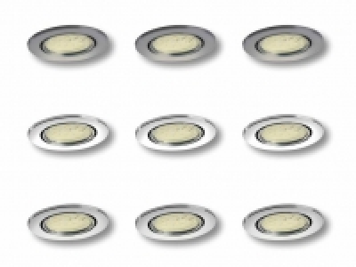 LED-Einbauleuchten, 3er CHF 19.99